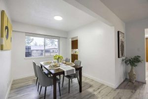 Basement Suite Living Room - 2418 Warrenton Ave Coquitlam - Spacious Lower Level