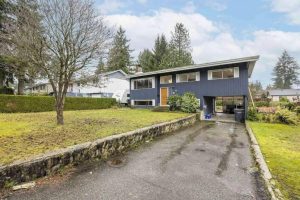 Exterior View - 2418 Warrenton Ave Central Coquitlam - Split Entry Home on Large Lot