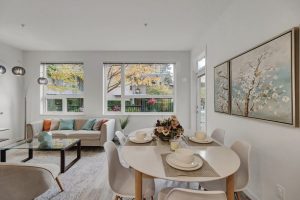 Outdoor Garden View – 108 717 Breslay, Coquitlam