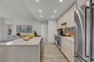 Garden Seating Area – 108 717 Breslay, Coquitlam