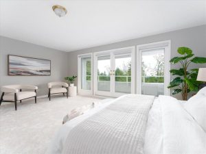 Fireplace of 3965 Braemar Place, Upper Lonsdale North Vancouver home listed by Parham Baghaie, Cheng Parham Realty Group.