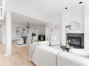 Floor plan detail of 3965 Braemar Place, Upper Lonsdale North Vancouver home listed by Parham Baghaie, Cheng Parham Realty Group.