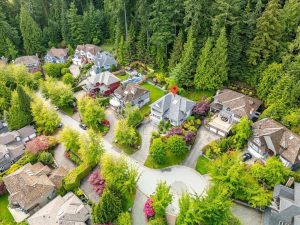 Street view of 3965 Braemar Place, Upper Lonsdale North Vancouver home listed by Parham Baghaie, Cheng Parham Realty Group.