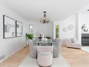 Outdoor landscaping of 3965 Braemar Place, Upper Lonsdale North Vancouver home listed by Parham Baghaie, Cheng Parham Realty Group.