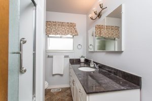 Main Bathroom - 2418 Warrenton Ave Coquitlam - Updated 4 Piece Bathroom